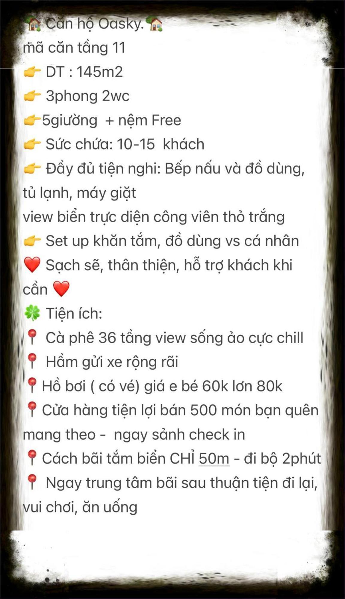 Can Ho "2" Oasky View Bien 3 Phong 5 Giuong- Oasky Sea View Apartment فونج تاو المظهر الخارجي الصورة